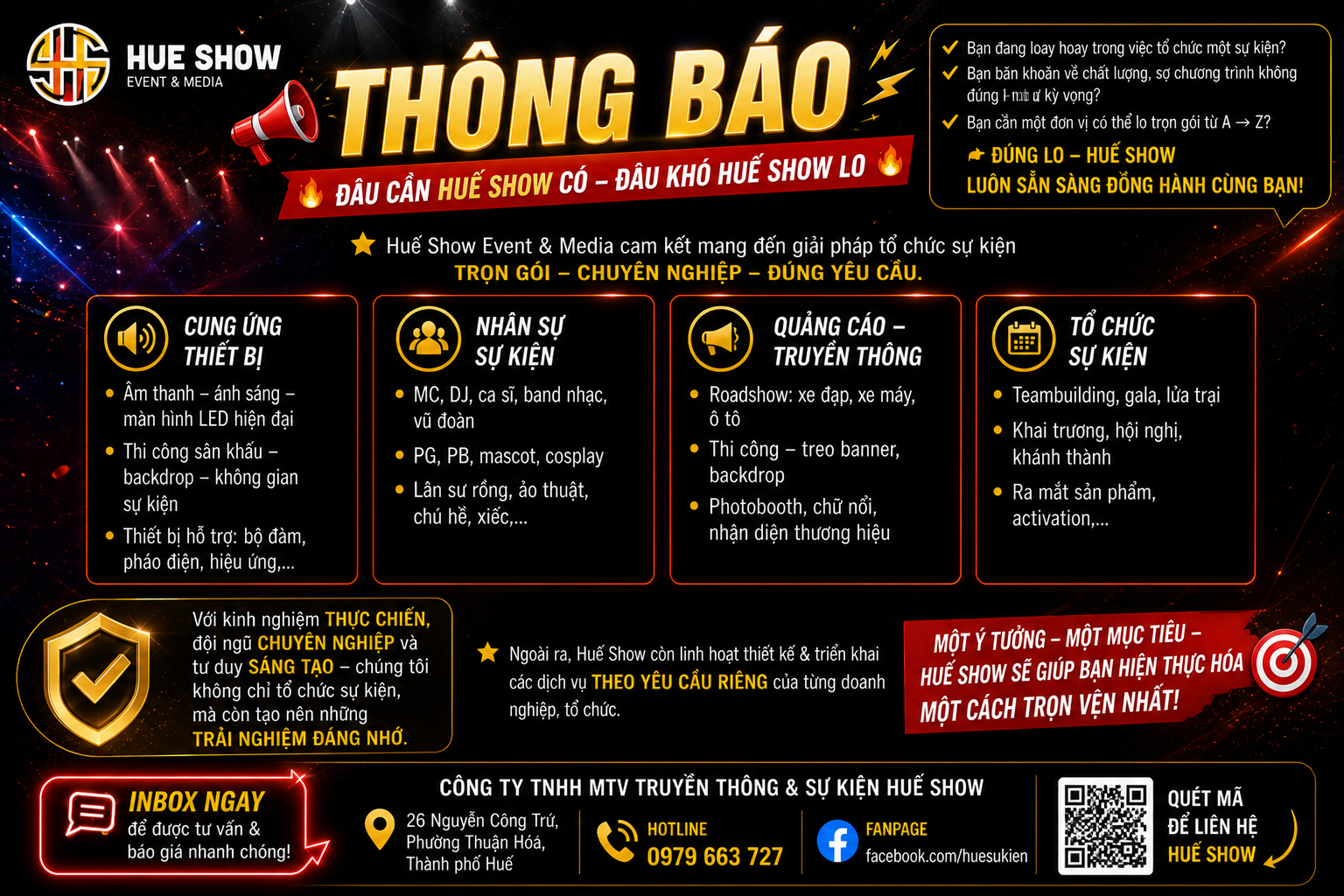 📢📢📢  Thông báo
